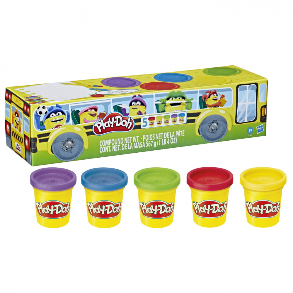 PLAY-DOH PACHET DE 5 CUTII BACK TO SCHOOL [2]