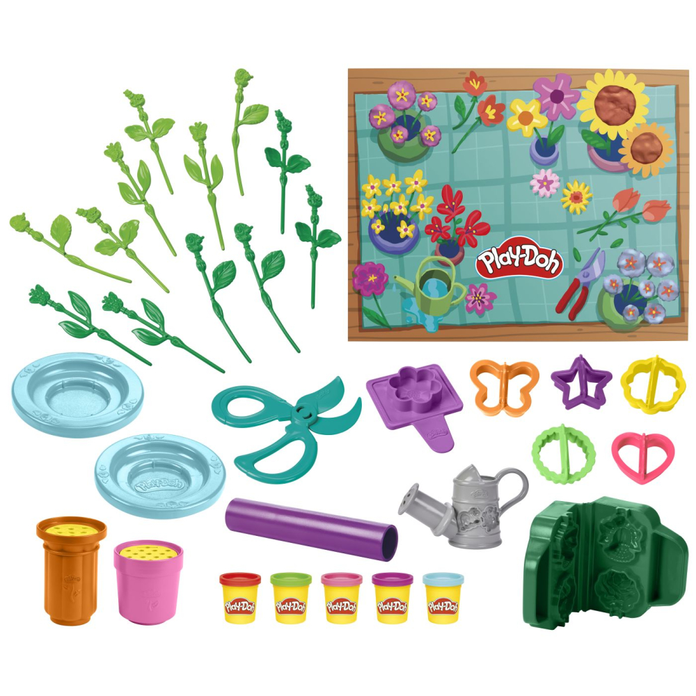 PLAY DOH SET CREATII FLORI [3]