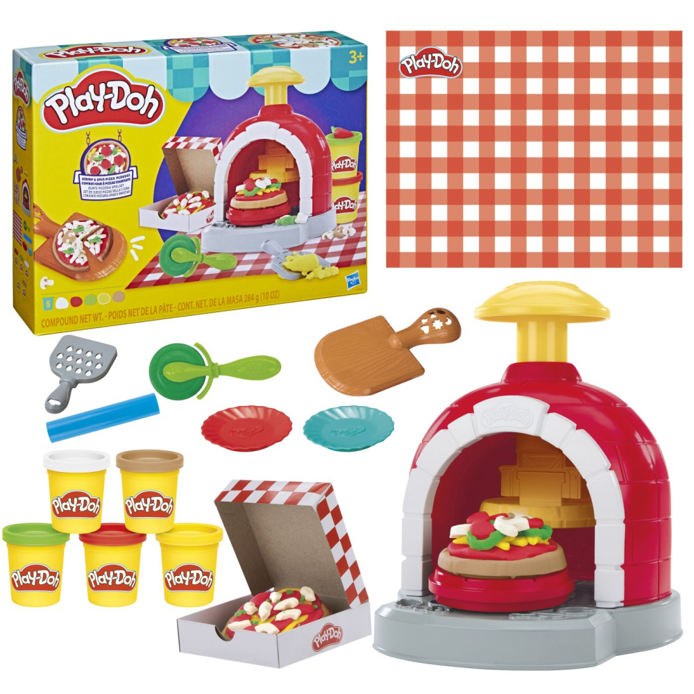 PLAY DOH SET CUPTOR DE PIZZA [5]