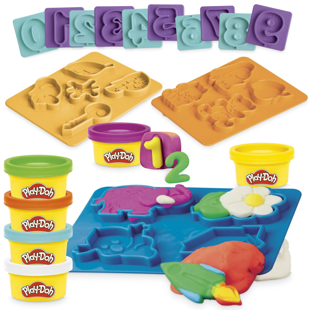 PLAY DOH SET FORME CIFRE [2]