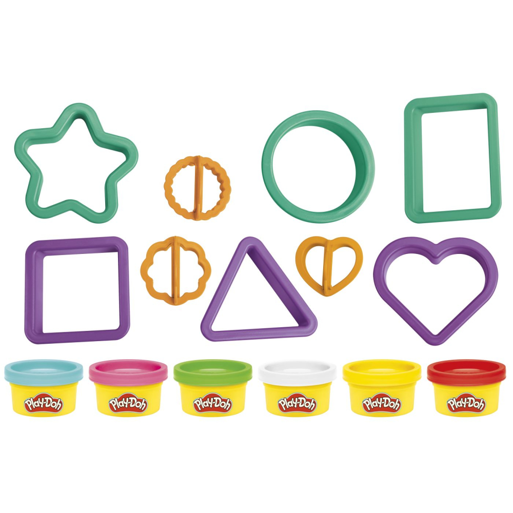 PLAY DOH SET FORME GEOMETRICE [3]