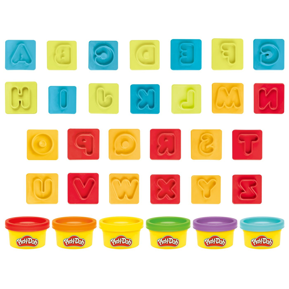 PLAY DOH SET FORME LITERE [3]