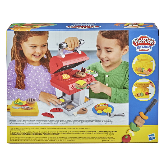 Play-Doh Set Grătar cu Forme și Stampile  [6]