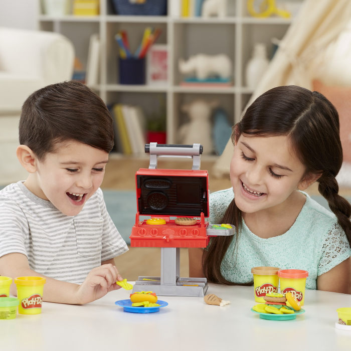 Play-Doh Set Grătar cu Forme și Stampile  [4]