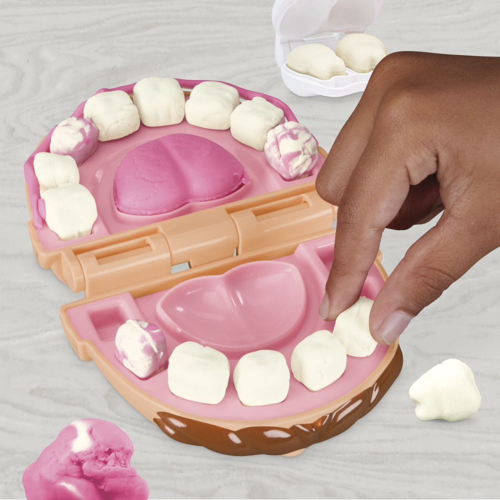 PLAY DOH SET MINI DENTIST [6]