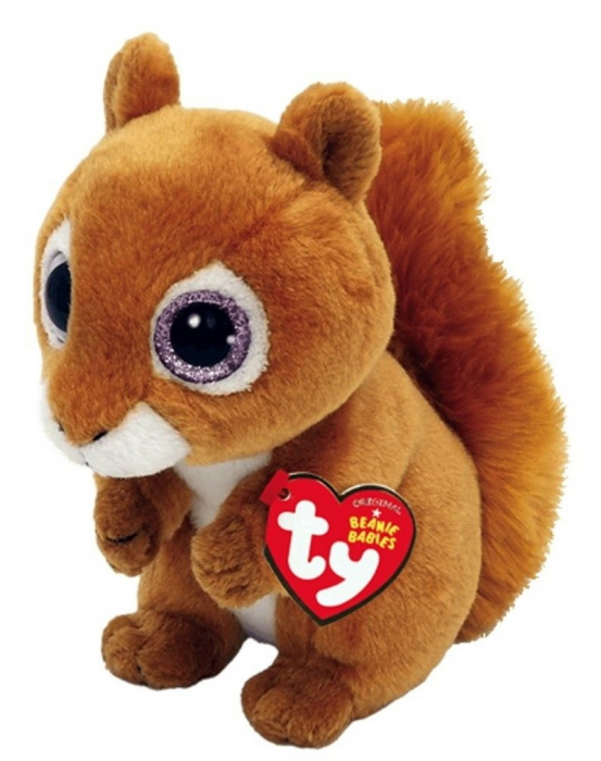 Plus Ty 15cm Beanie Babies Veverița Maro  [1]