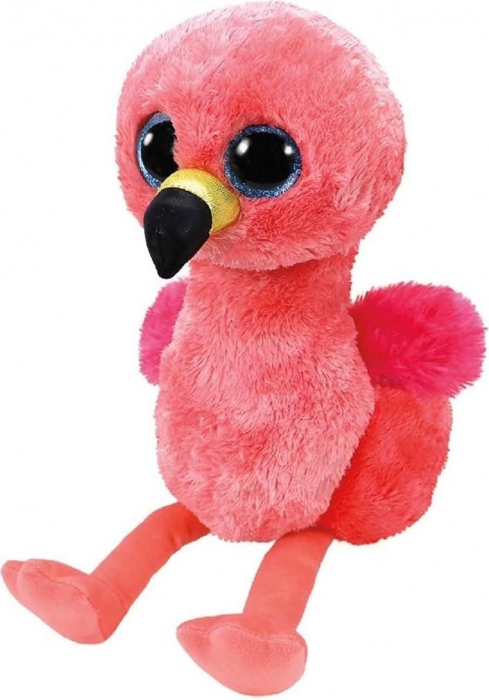 Plus TY 24cm Boos Flamingo Roz  [2]