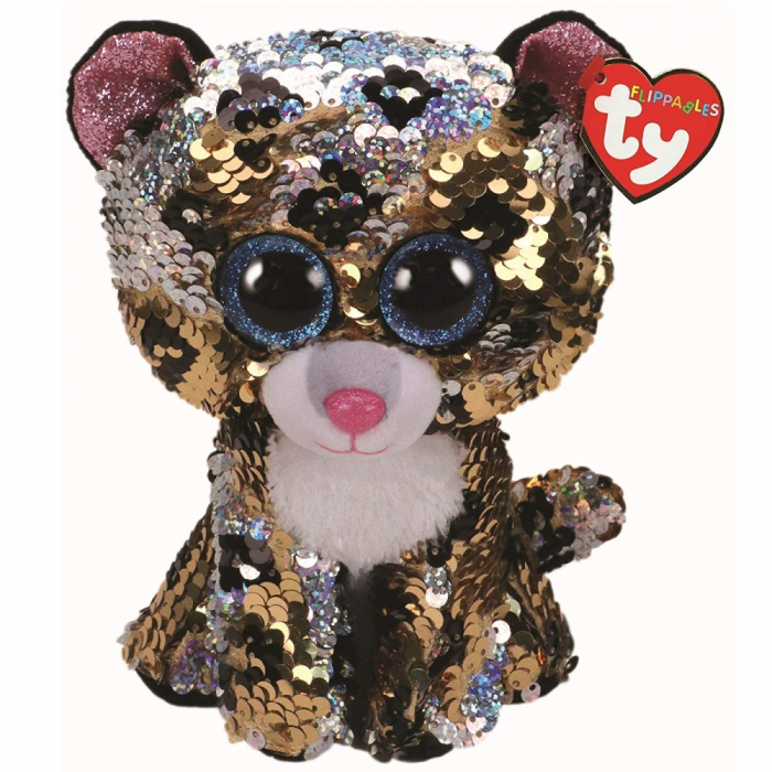 Plus ty 24cm boos leopardul sterling cu paiete [1]