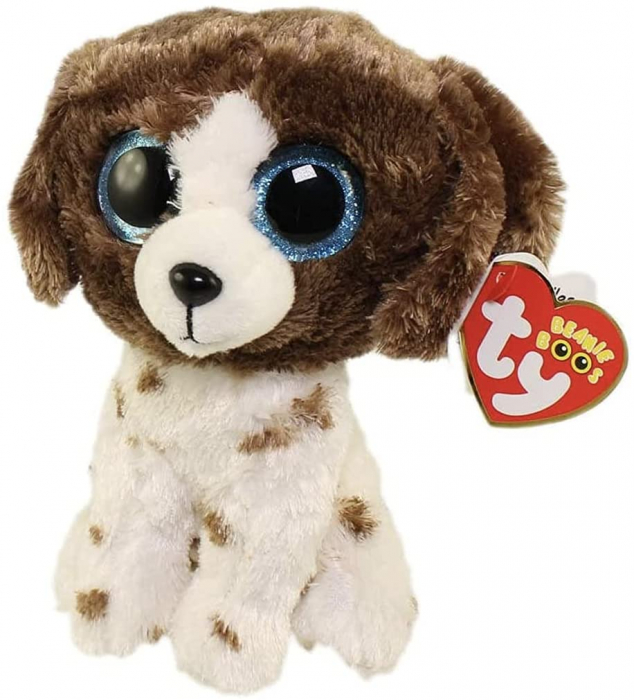 Plus Ty 24cm Câine Maro Alb  [3]