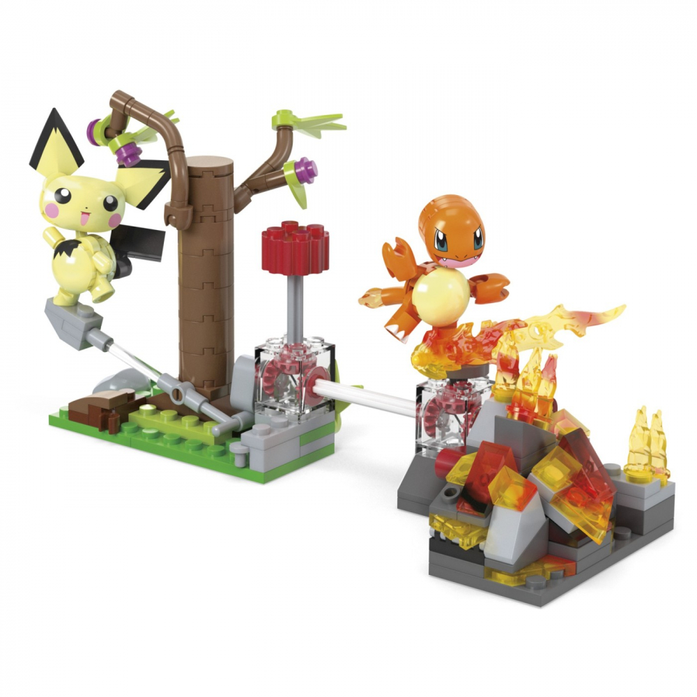 Pokemon Mega Set De Constructie Forajele Forestiere Ale Lui Pichu [2]