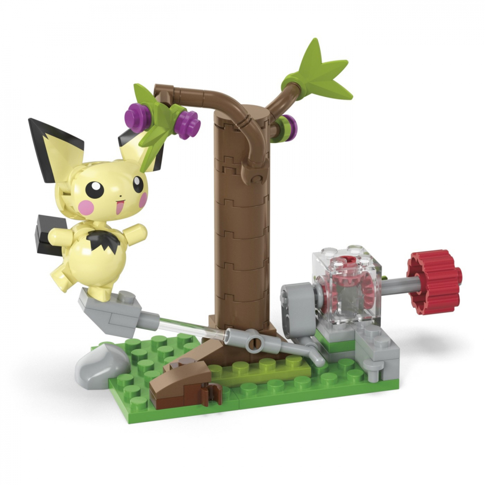 Pokemon Mega Set De Constructie Forajele Forestiere Ale Lui Pichu [4]