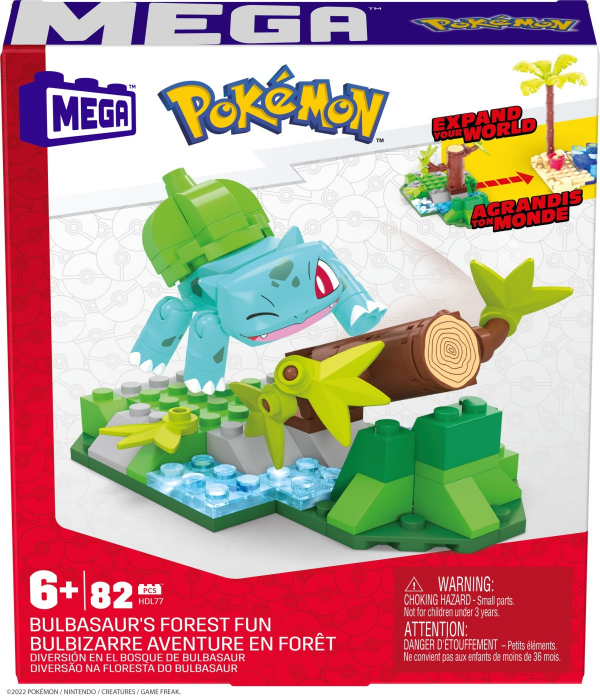 Pokemon Mega Set de Construcție Pădurea lui Bulbasaurus  [1]