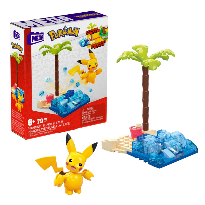 Pokemon Mega Set de Construcție Plaja lui Pikachu  [5]