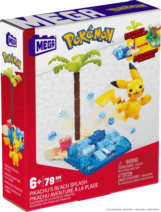 Pokemon Mega Set de Construcție Plaja lui Pikachu  [4]