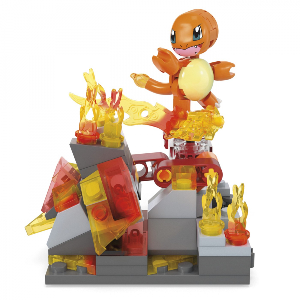 POKEMON MEGA SET DE CONSTRUCTIE ROATA DE FOC A LUI CHARMANDER [2]