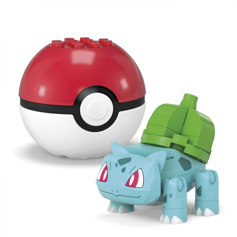 POKEMON MEGA SET DOUA BILE BULBASAUR SI PSYDUCK 40 PIESE [3]