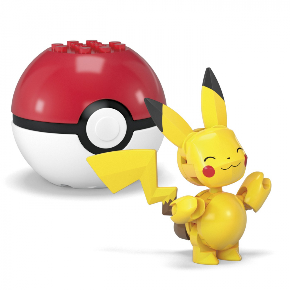 POKEMON MEGA SET DOUA BILE PIKACHU SI ZUBAT 40 PIESE [3]