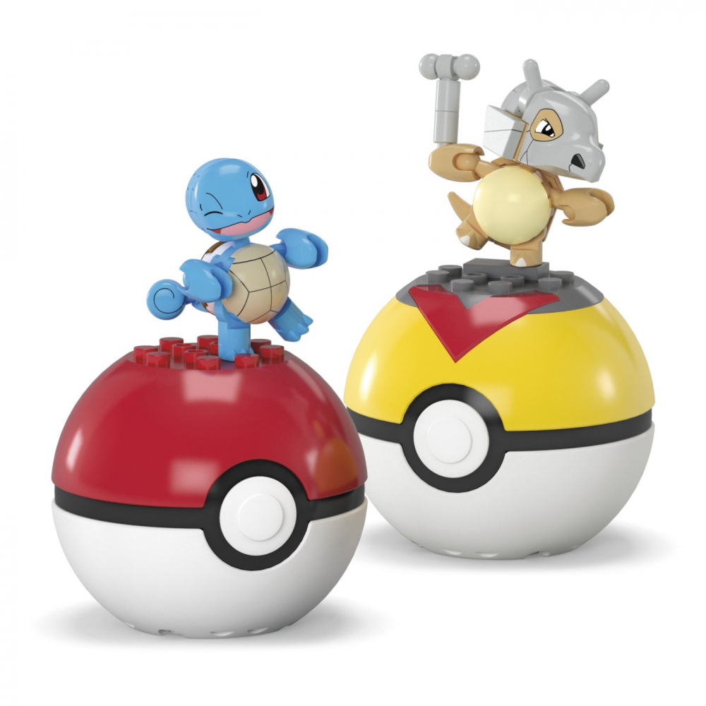 POKEMON MEGA SET DOUA BILE SQUIRTLE SI CUBONE 45 PIESE [2]