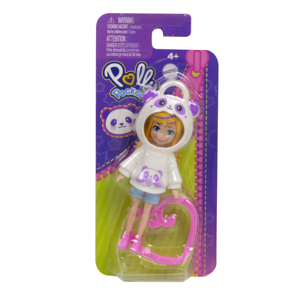 POLLY POCKET PAPUSA CU CLIPS SI HANORAC CU GLUGA [6]