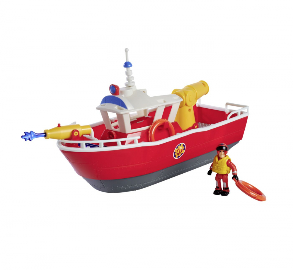 POMPIERUL SAM BARCA DE SALVARE TITAN CU FIGURINA SAM SI ACCESORII [4]