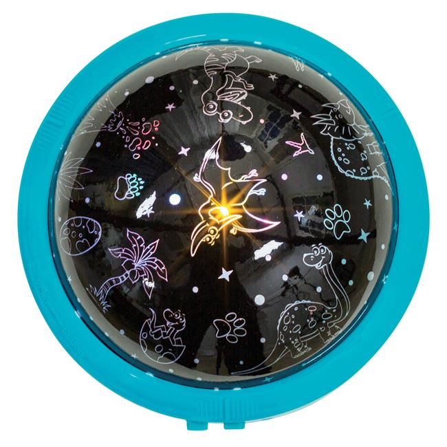 Proiector led Dinozauri cu 3 moduri de lumini,plastic,13x10.5 cm [4]