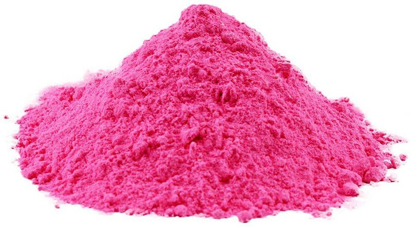 Pudra neon uv Holi din ingrediente naturale, rosu uv, 100 grame