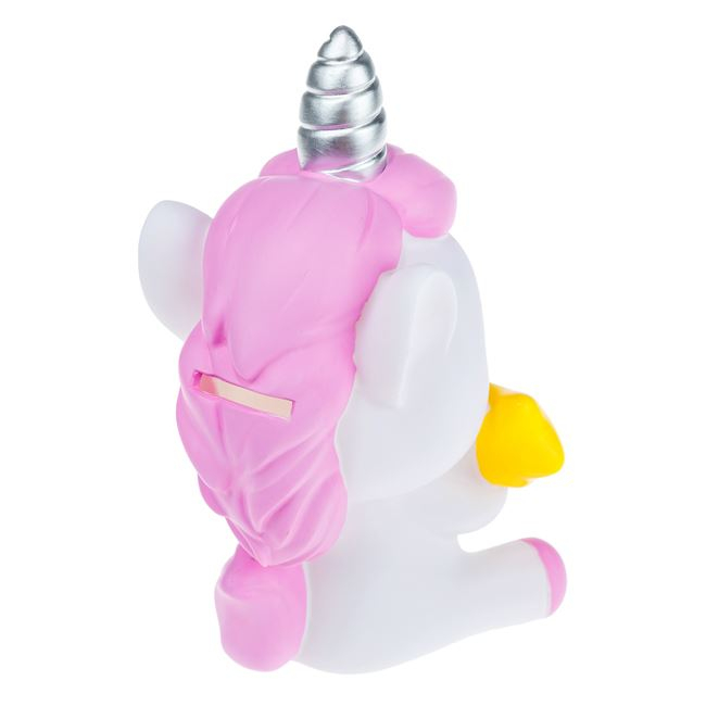 Pusculita Unicorn, Roz, Plastic, 21x12x11 cm [2]