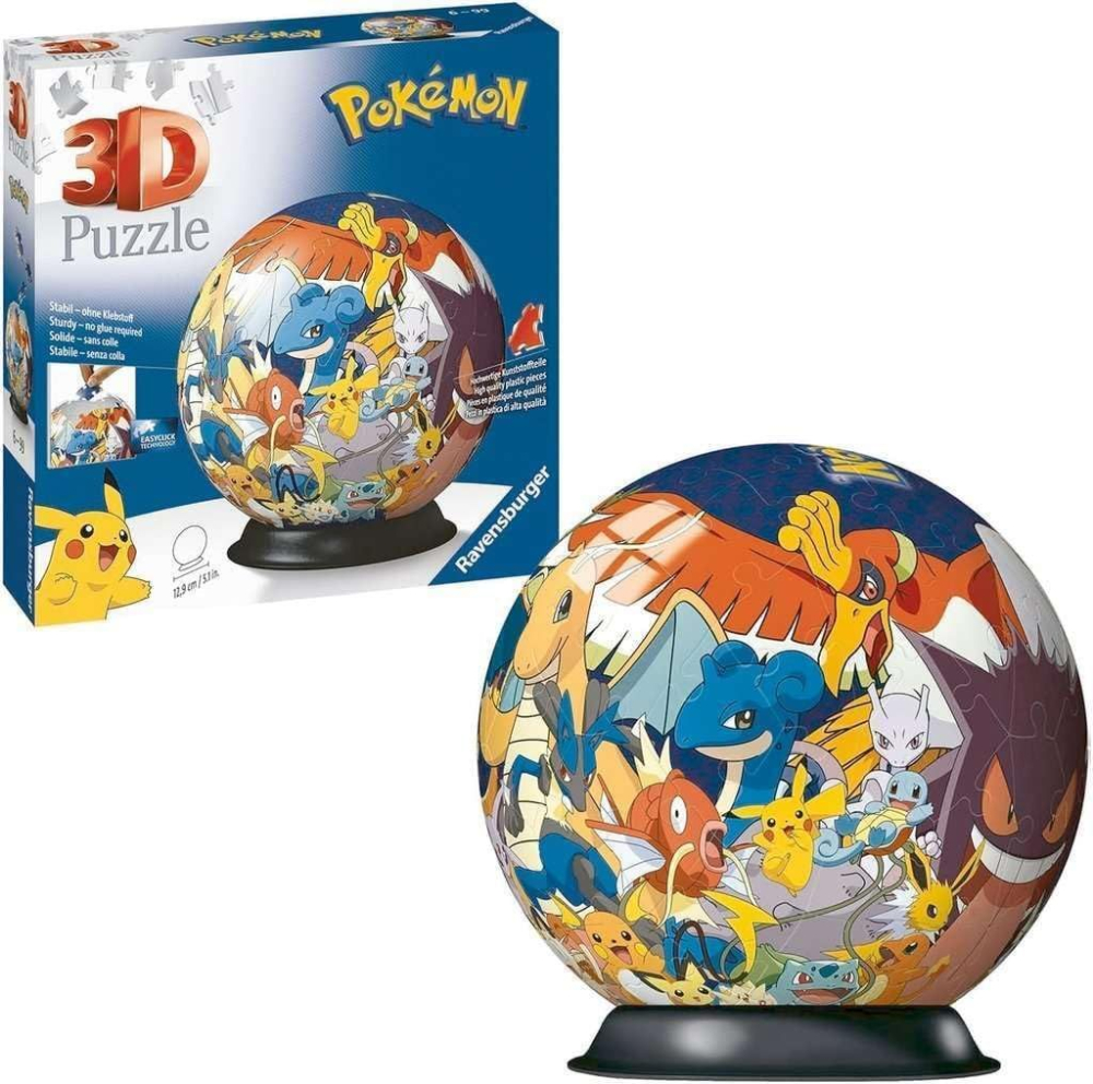 PUZZLE 3D GLOB POKEMON 73 PIESE [7]