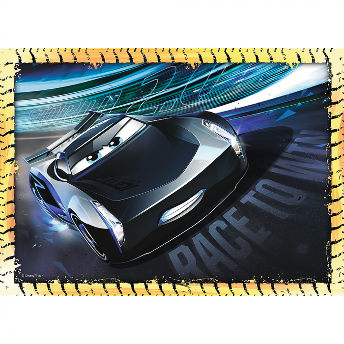 Puzzle 4 în 1 Cars - Pe Locuri  [3]