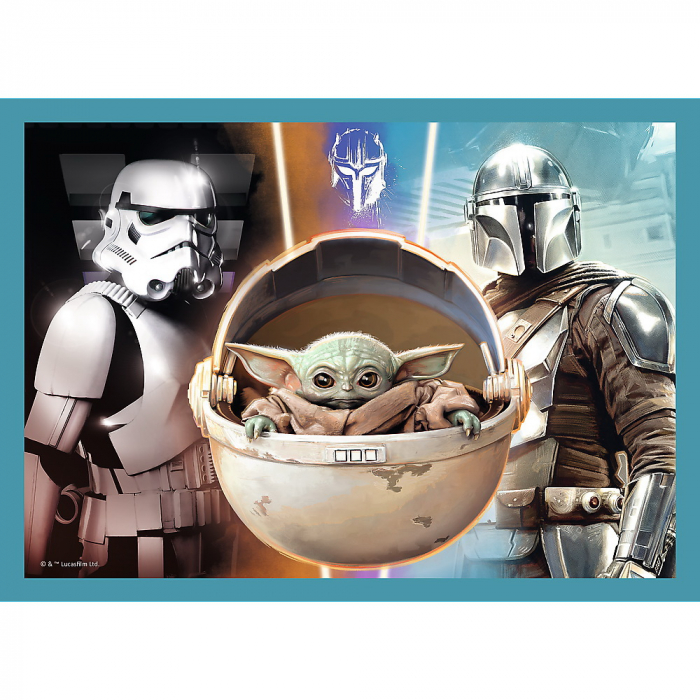 Puzzle 4in1 Mandalorian și Lumea Lui [3]