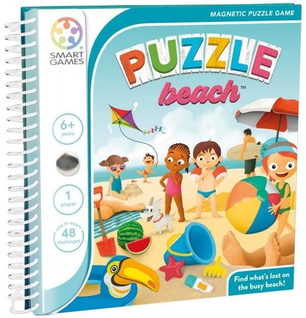 Smart Games – Puzzle Beach, joc de logică cu 48 de provocări, 6+ ani [1]