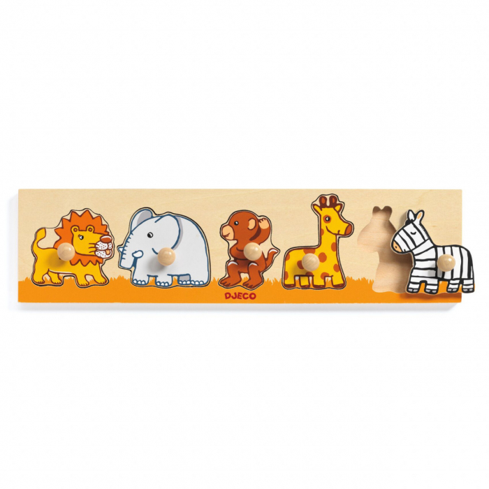 Puzzle cu Buton Savana