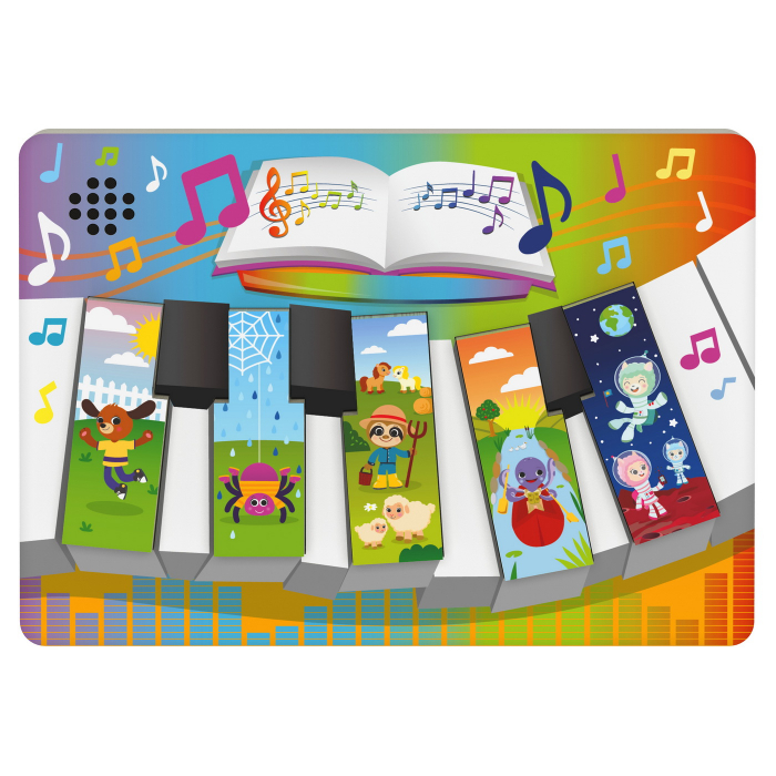 Puzzle din Lemn în Formă de Pian cu Sunete  [4]