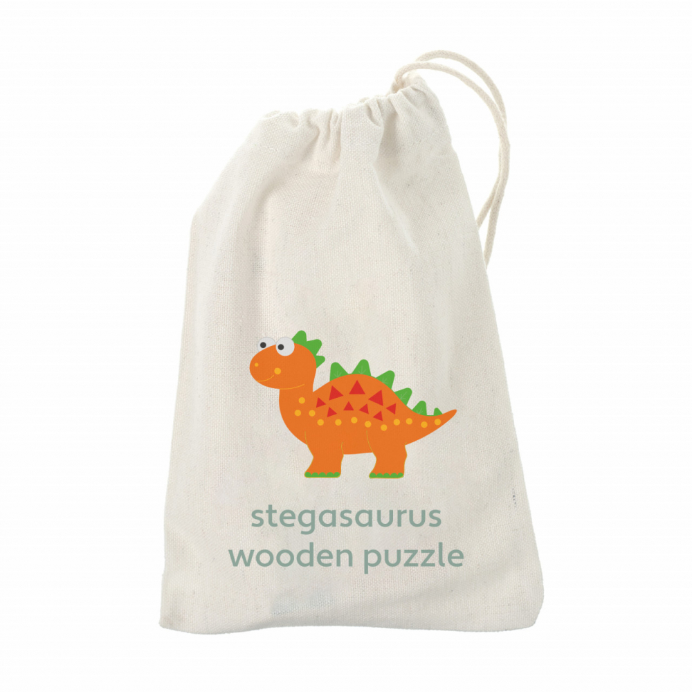 Puzzle dinozaur din lemn - Stegosaurus, Orange Tree Toys [3]