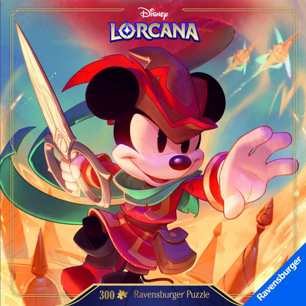 PUZZLE DISNEY LORCANA MICKEY MOUSE CROITOR CURAJOS 300 [3]