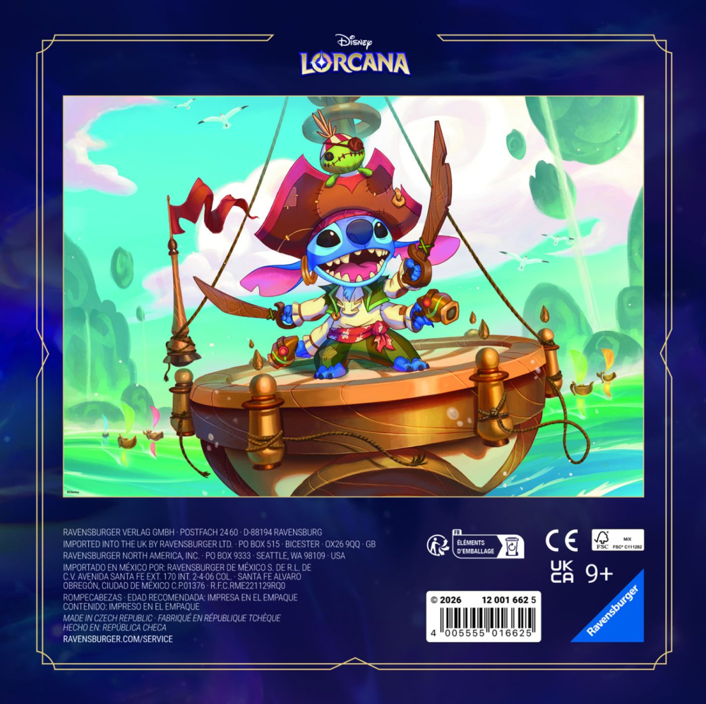 PUZZLE DISNEY LORCANA STITCH PIRATUL EXTRATERESTRU 300 [3]