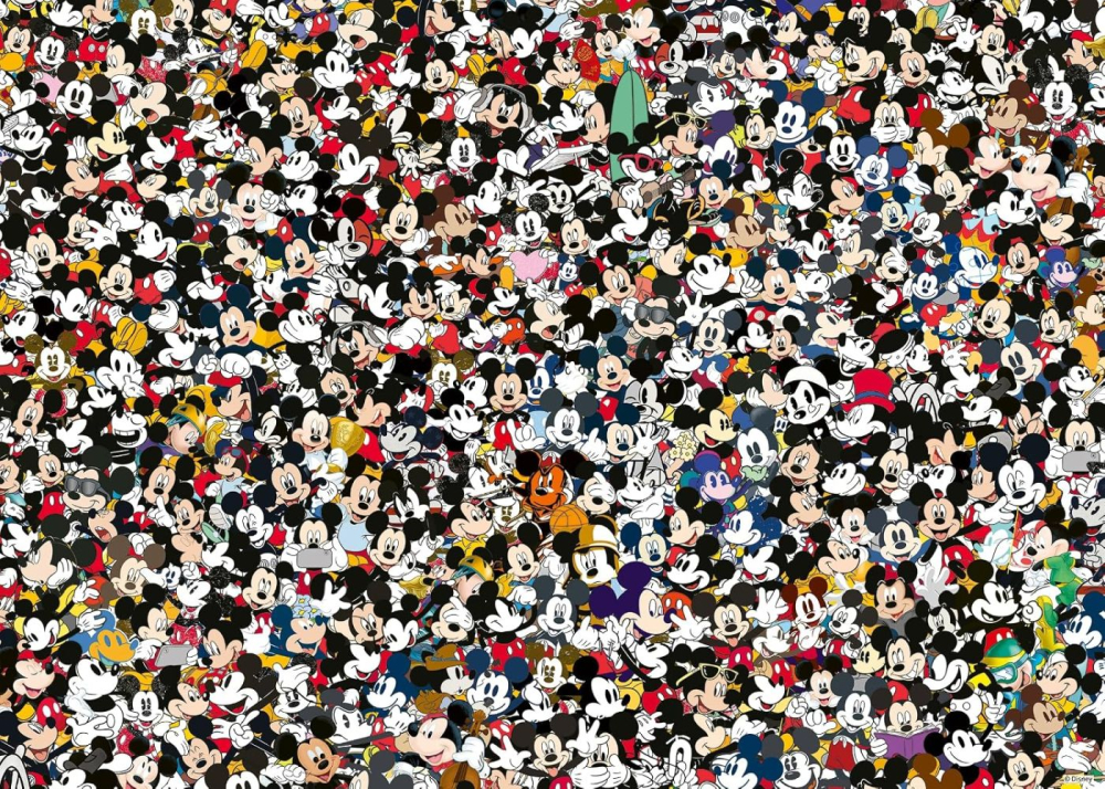 PUZZLE DISNEY MICKEY MOUSE CHALLENGE 1000 [2]