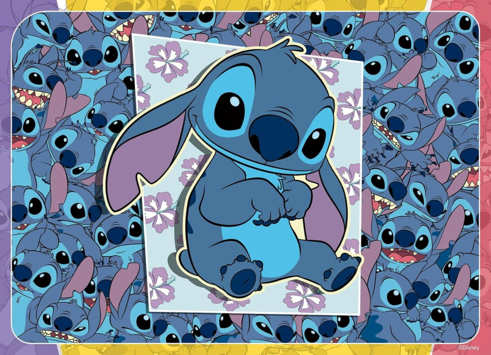 PUZZLE DISNEY STITCH 4X100 [7]