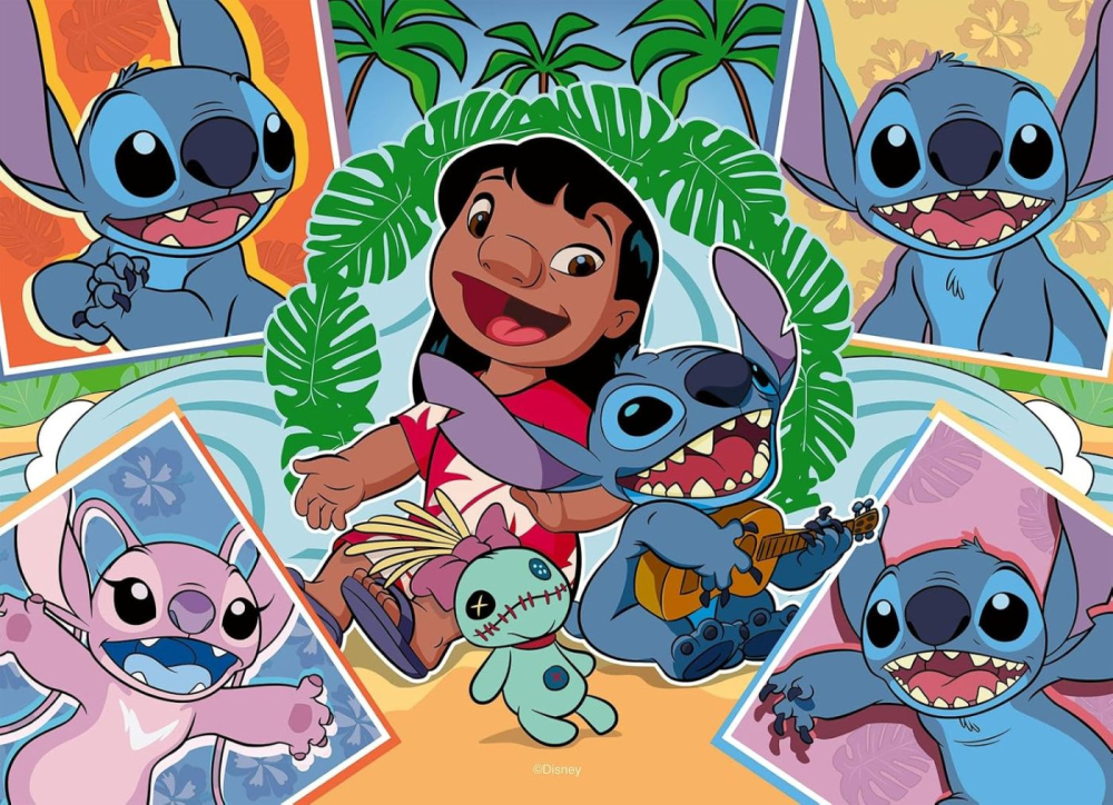 PUZZLE DISNEY STITCH 4X100 [4]