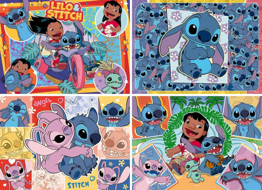 PUZZLE DISNEY STITCH 4X100 [2]