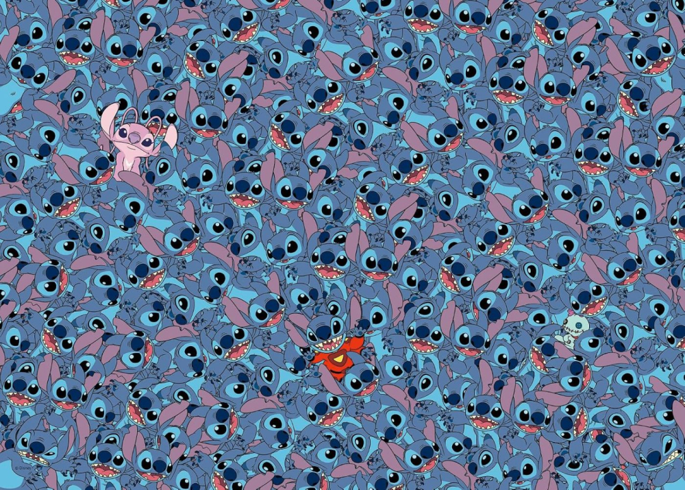 PUZZLE DISNEY STITCH CHALLENGE 1000 [2]