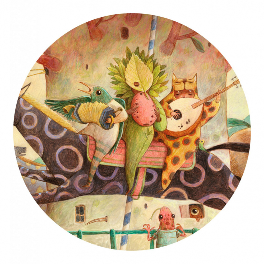 Puzzle pentru copii Galeria de arta,100 piese,+5 ani [3]