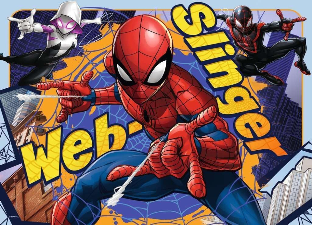 PUZZLE MARVEL SPIDER MAN 4X100 [5]