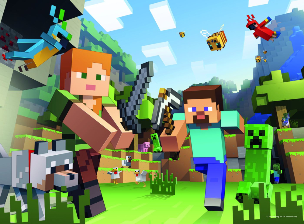 PUZZLE MINECRAFT 100 XXL [2]