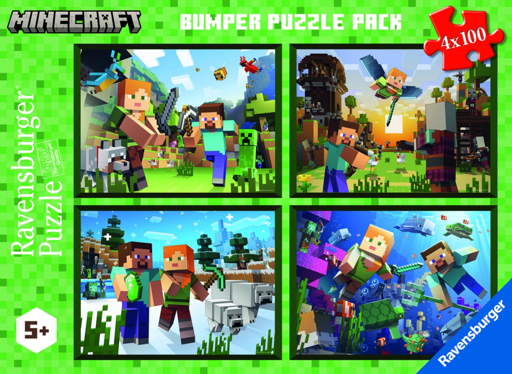PUZZLE MINECRAFT 4IN1 [7]