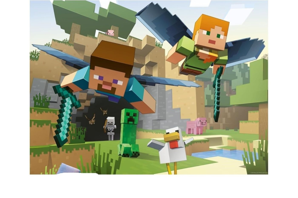 PUZZLE MINECRAFT AVENTURI 200 XXL [2]