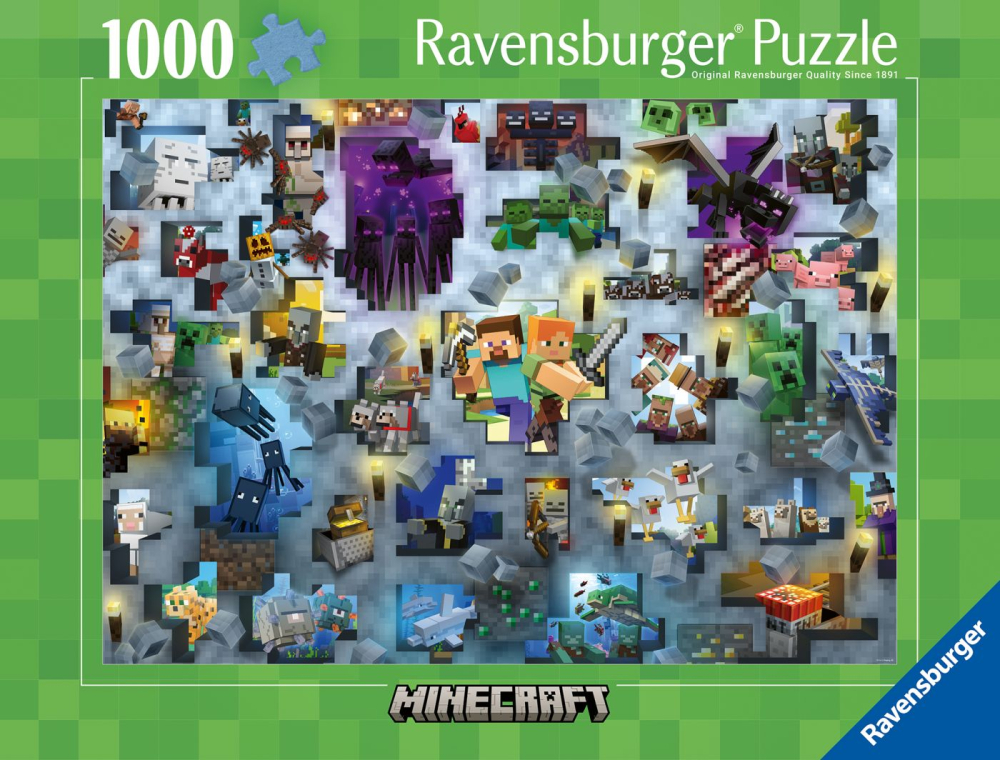 PUZZLE MINECRAFT MOBS 1000 [5]