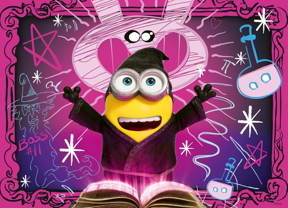 PUZZLE MINIONI SI MONSTRII 4X100 [2]