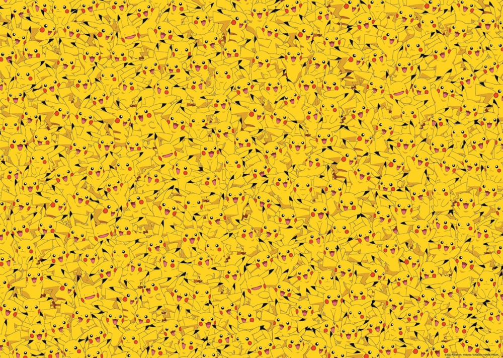 PUZZLE POKEMON PIKACHU CHALLENGE 1000 [2]