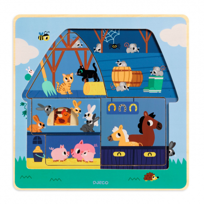 Puzzle Straturi Djeco  [4]